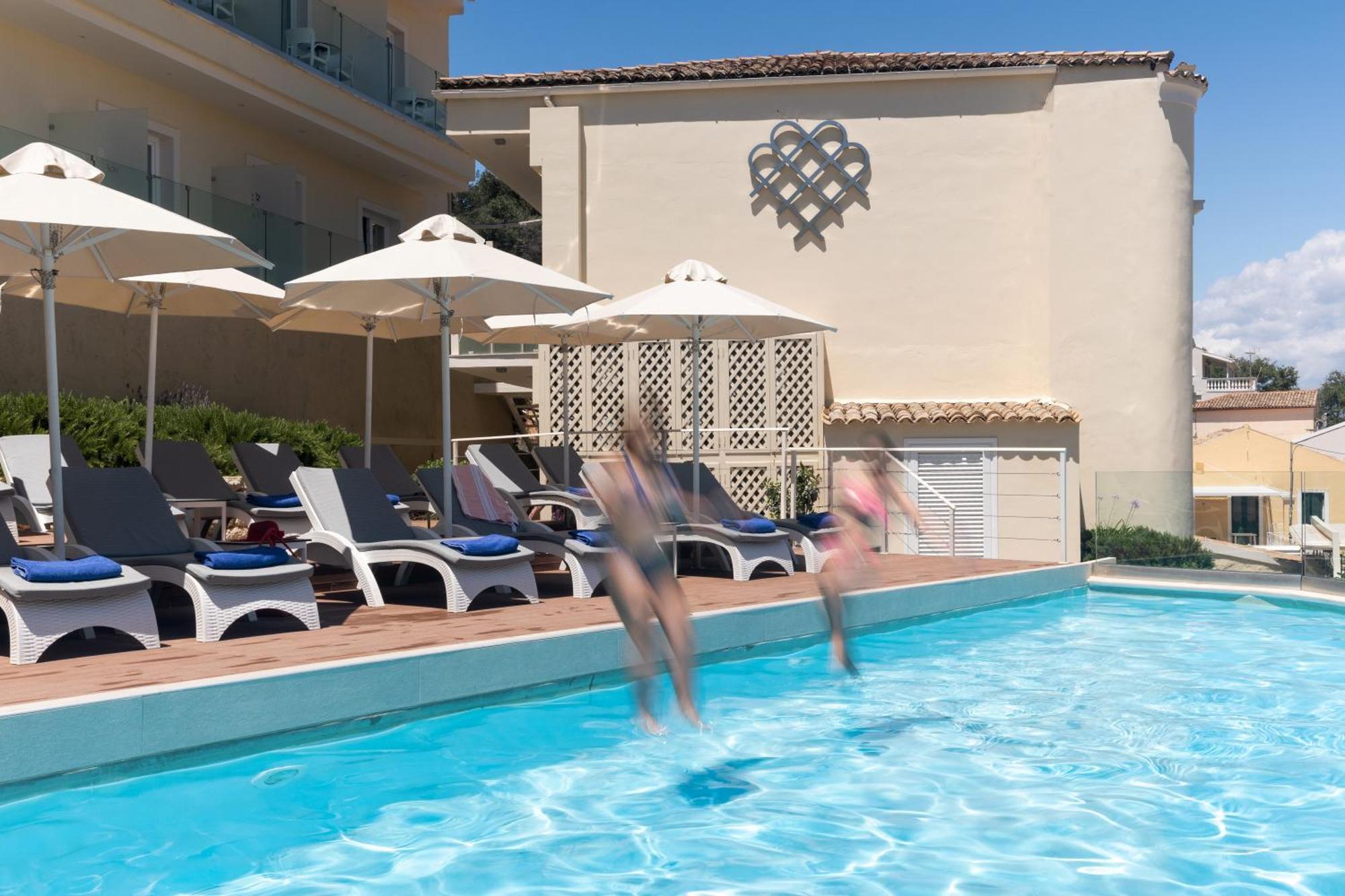 Melina Bay Boutique Hotel Kassiopi Eksteriør billede
